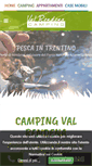 Mobile Screenshot of campingvalrendena.com